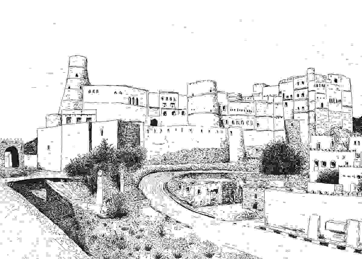 Fort in Bahla