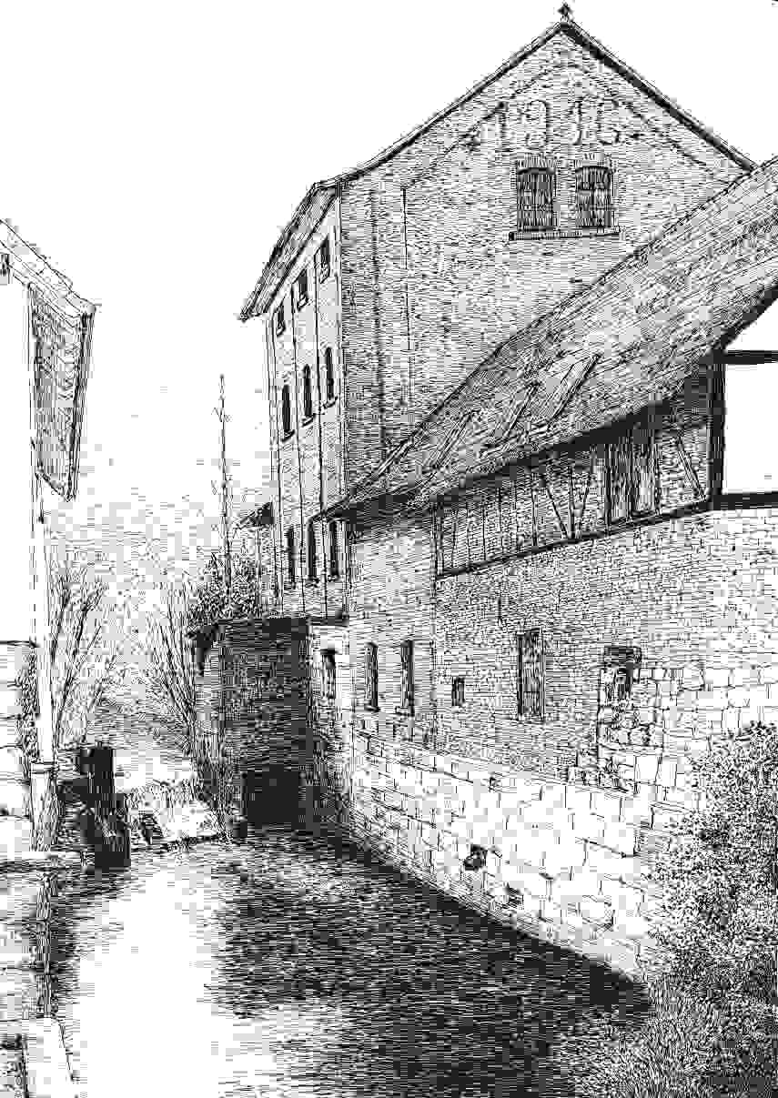 Alte M�hle von Harreshausen