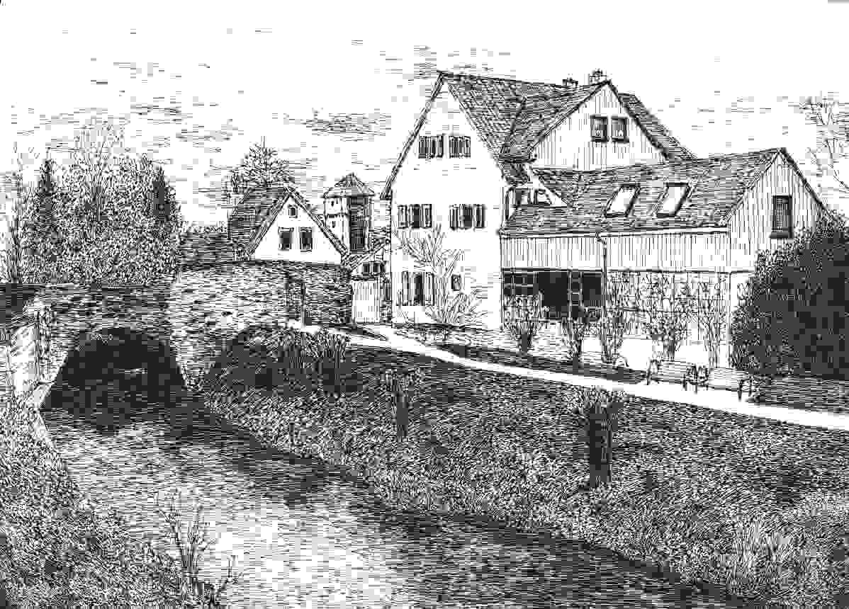 Gersprenz mit Herrengarten