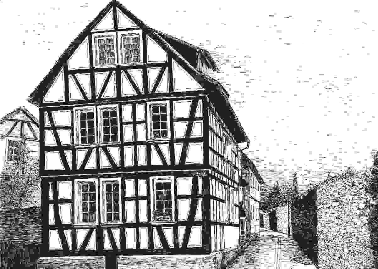 Hinter der Stadtmauer