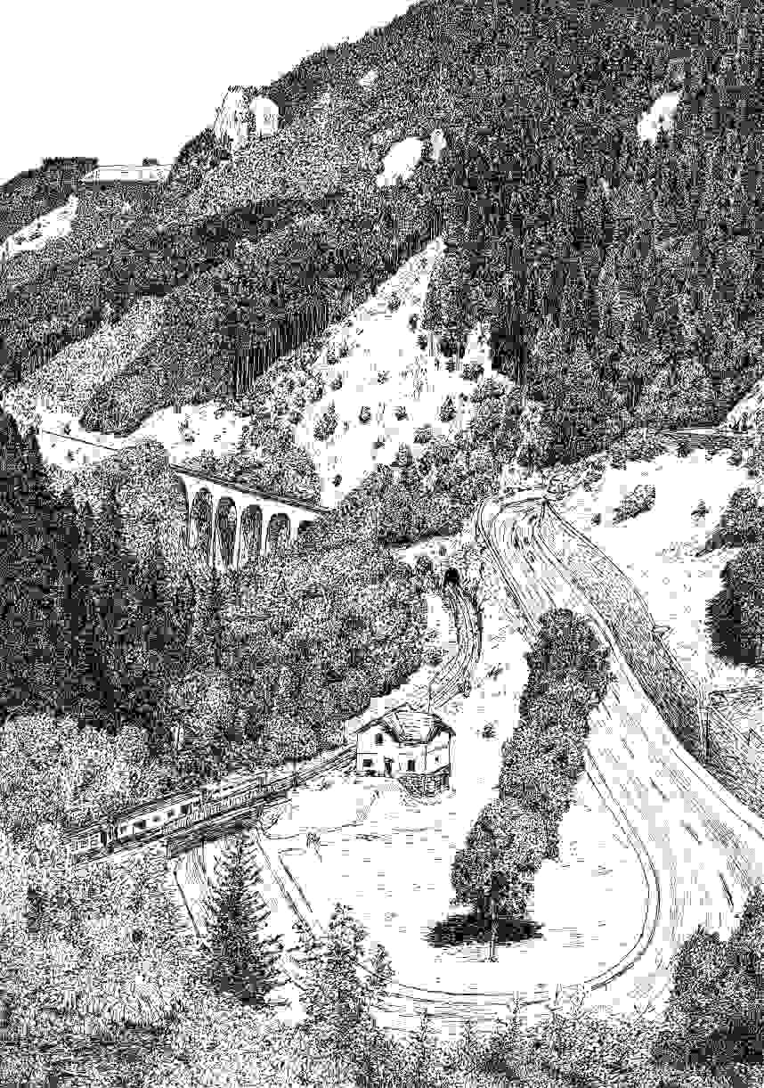 H�llental mit Ravennabr�cke