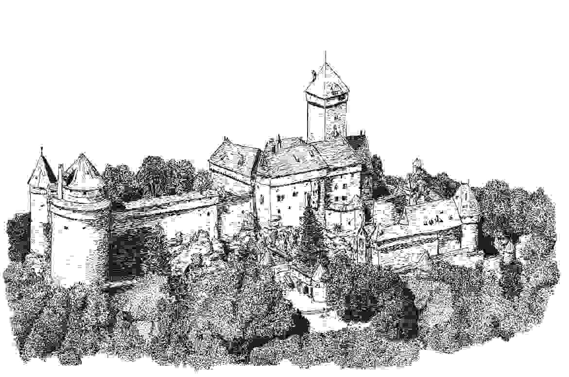 Haut Koenigsbourg, Alsace