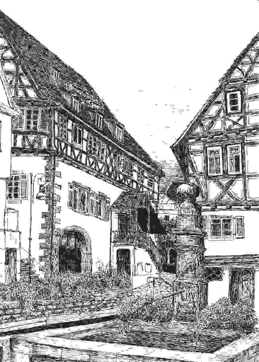 Kameralamt und Herbergsbrunnen