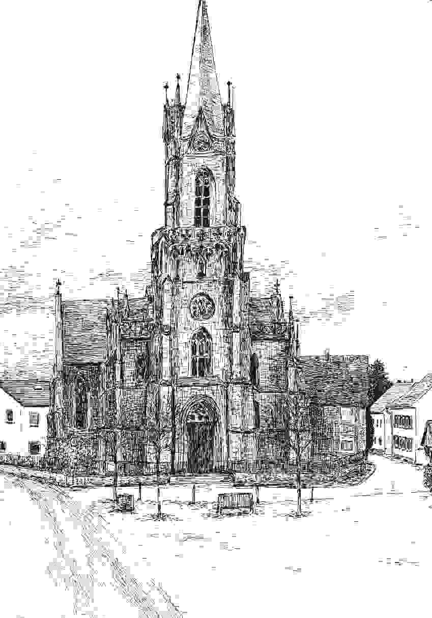Kirche Langstadt