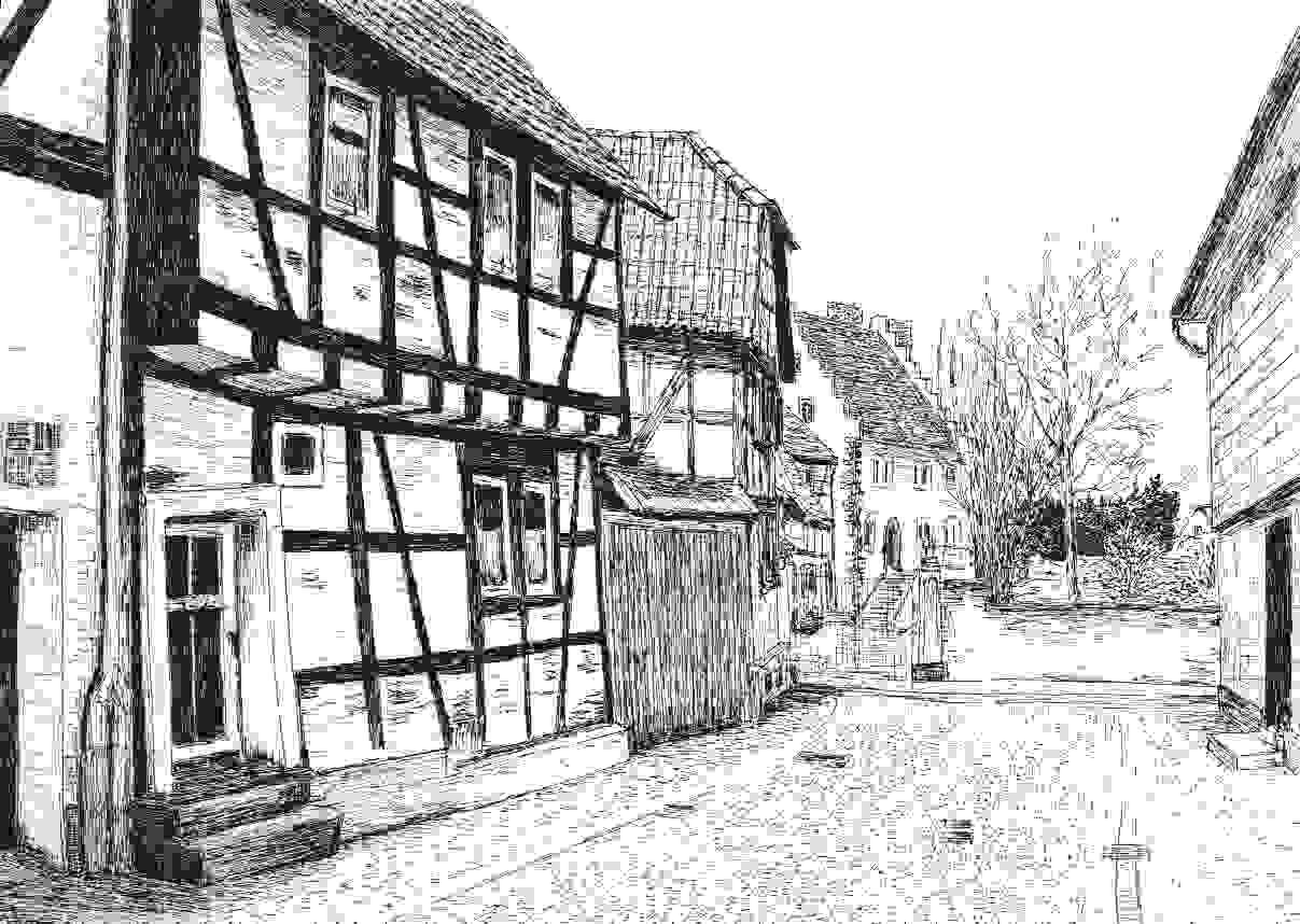 Blick aus Richtung Hexenturm