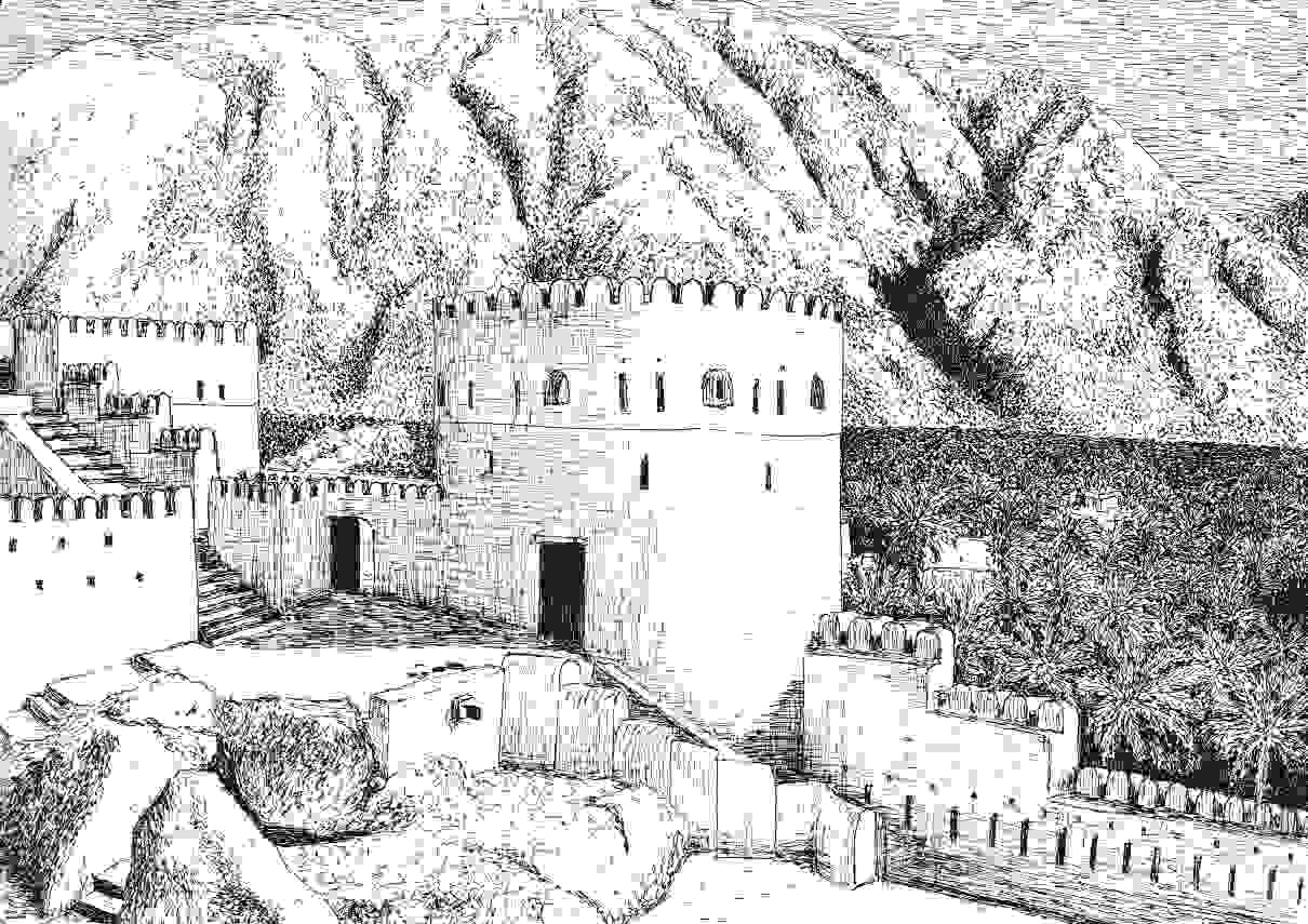 Fort in Nakhl
