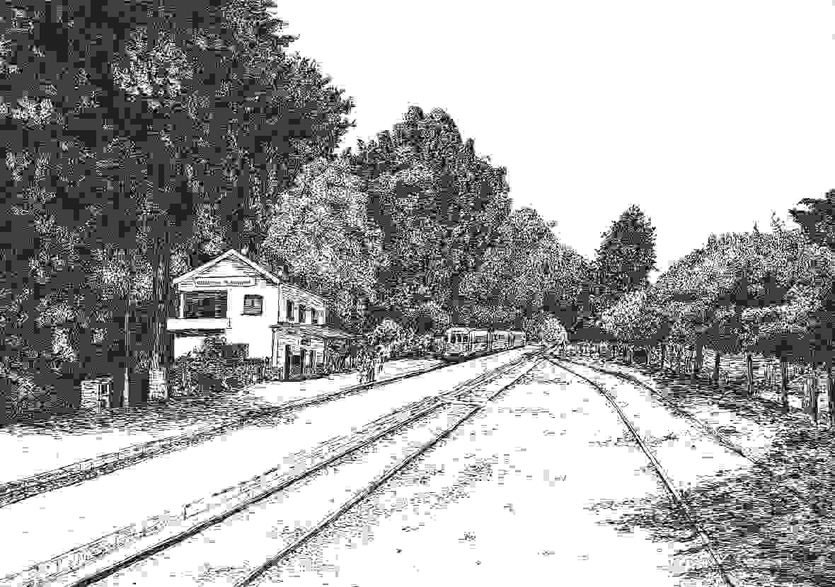 Der alte Bahnhof von Platamonas