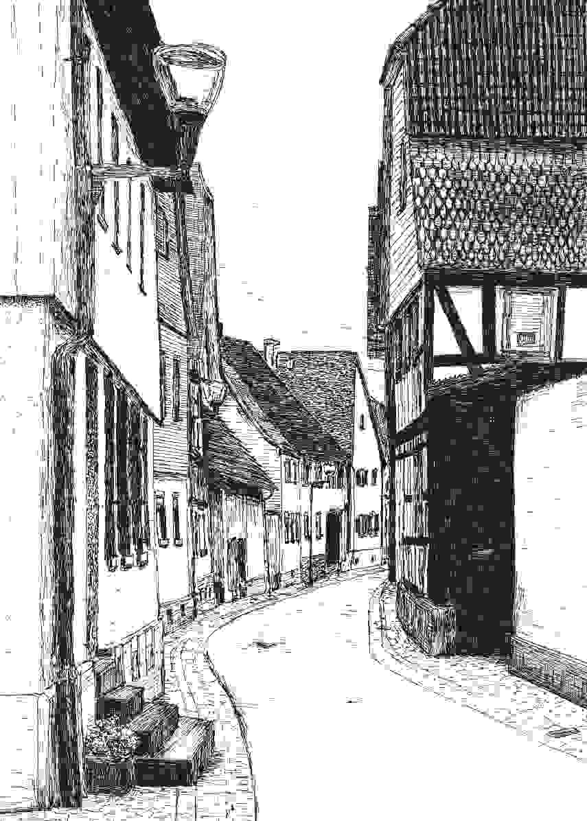 Sackgasse vorderer Teil