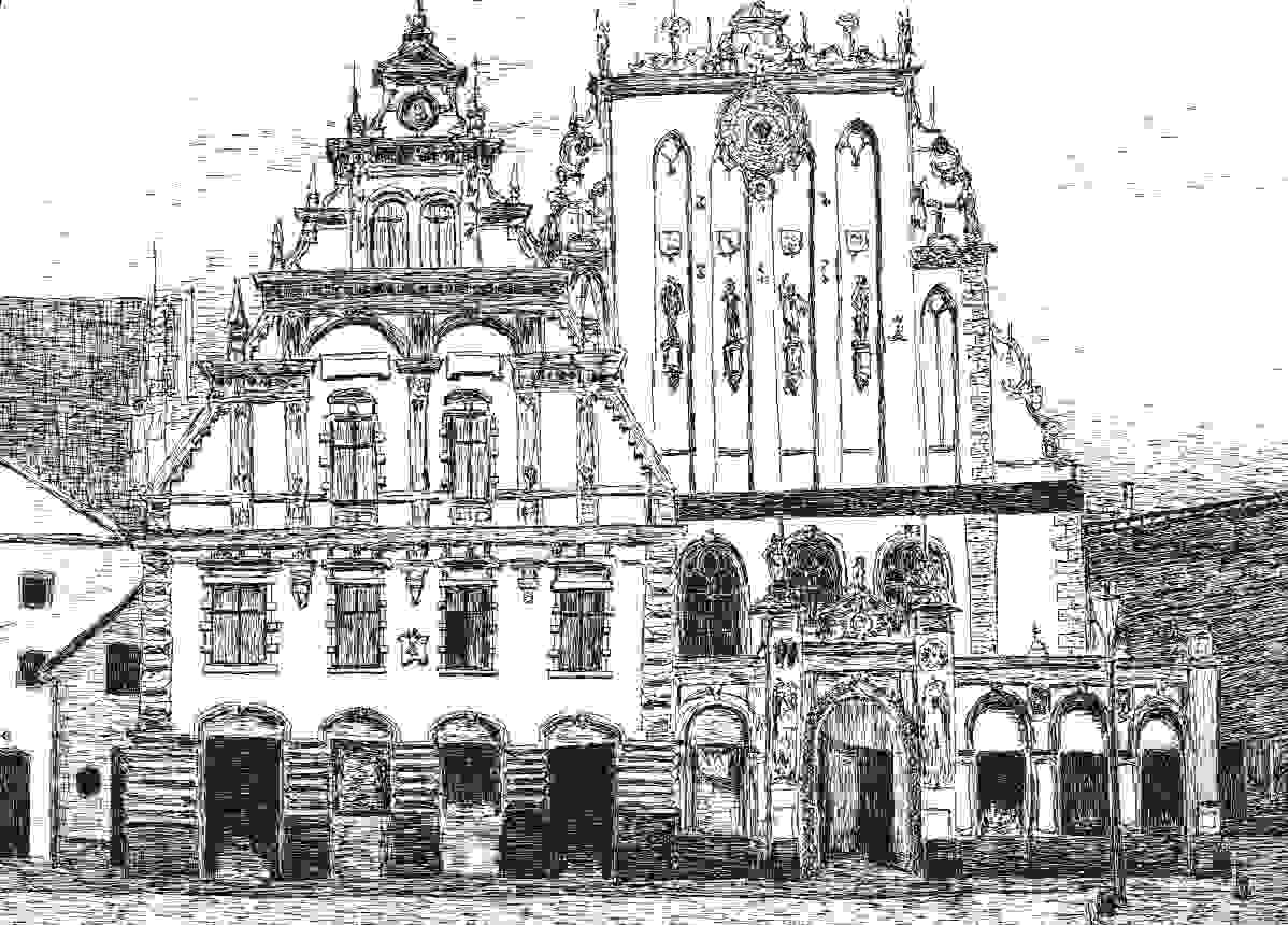 Schwarzhäupterhaus, Riga