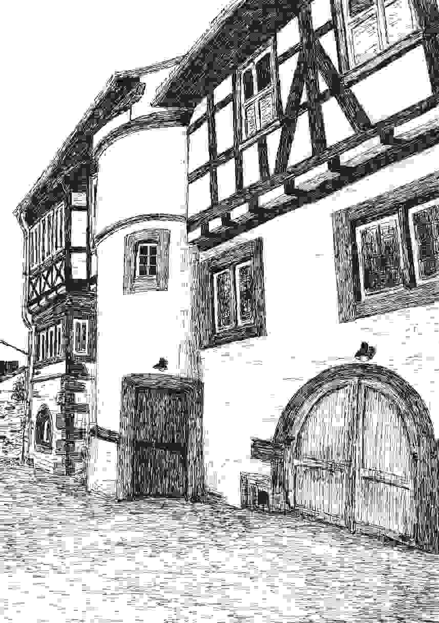 Gaylingshof, Eingang